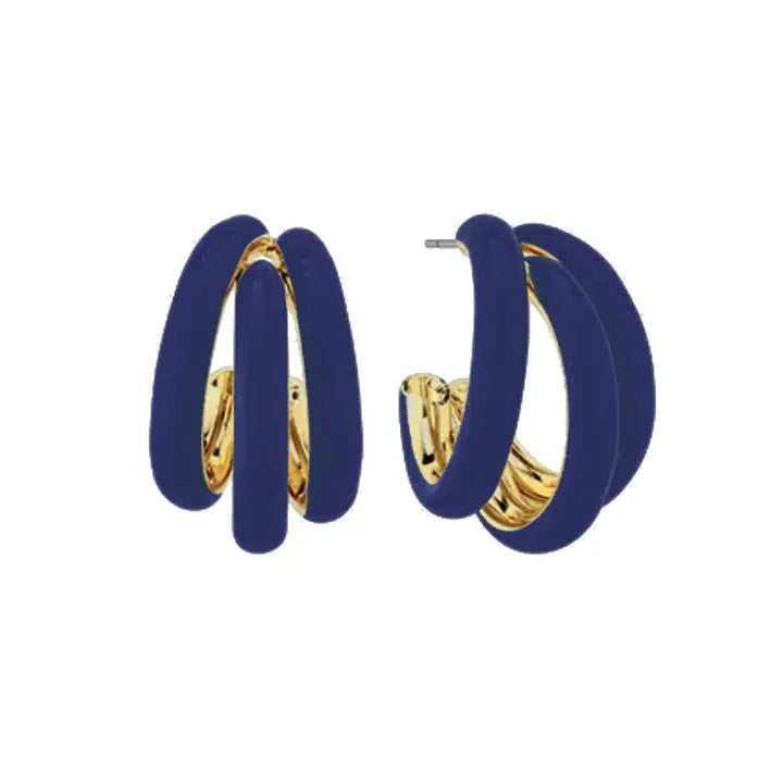 Petite Tri-Hoop Earrings