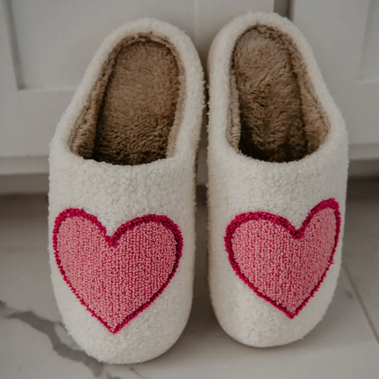 Bold Heart Slippers