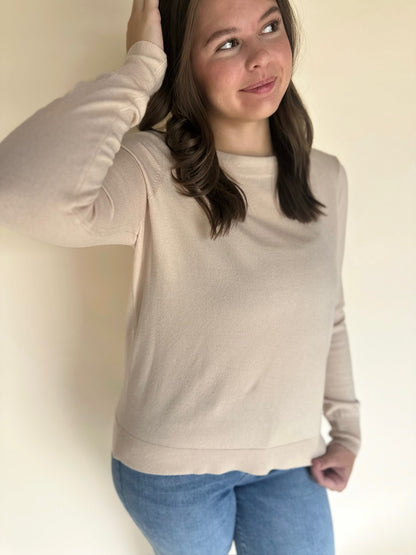 Lureva Boat Neck Sweater