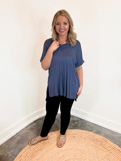 Eva Grace V-Neck Top