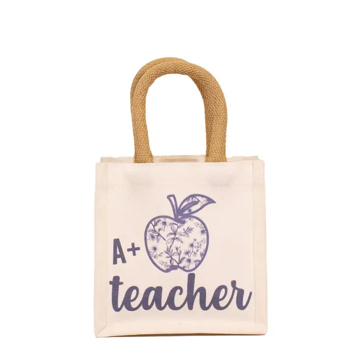 A+ Teacher Petite Gift Tote