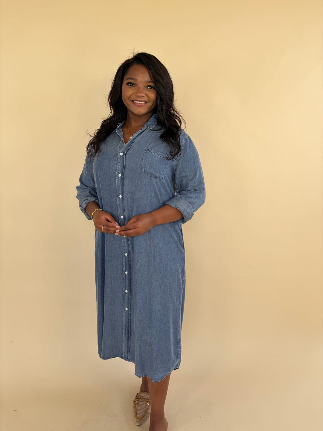 Dear John Galina Shirt Dress