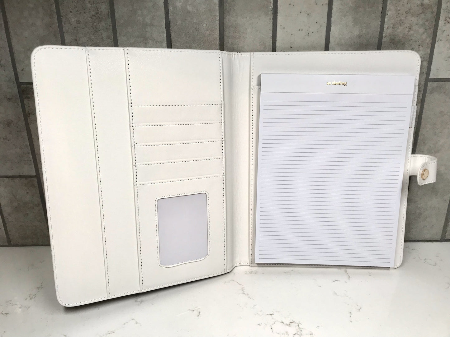 Gold Grid Folio - Large