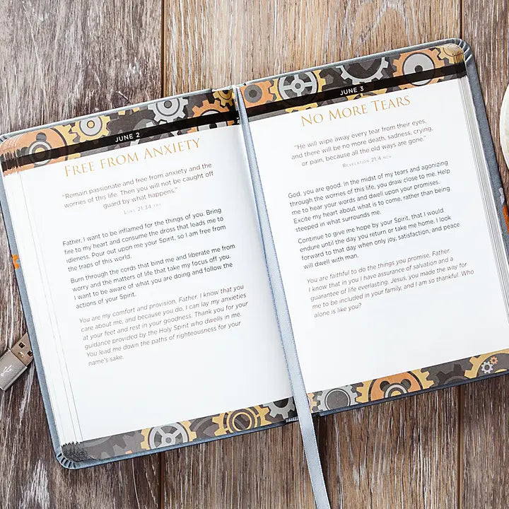 365 Power Prayers For Men (Devotional, Father's Day Gifts)