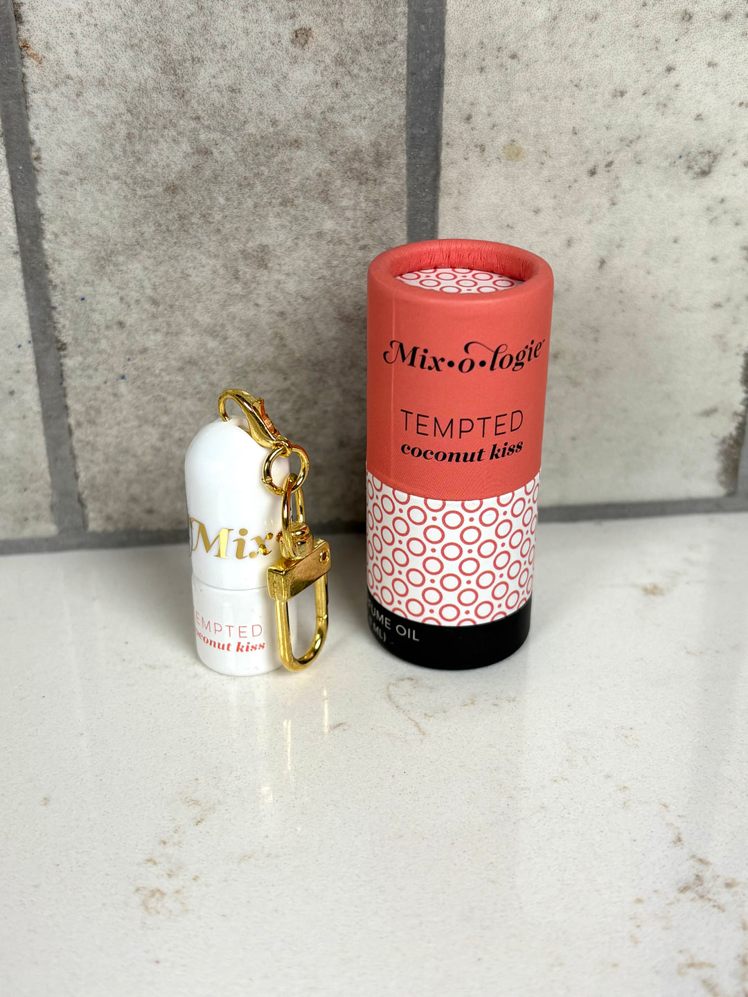 Mini Roll On Perfume Keychain