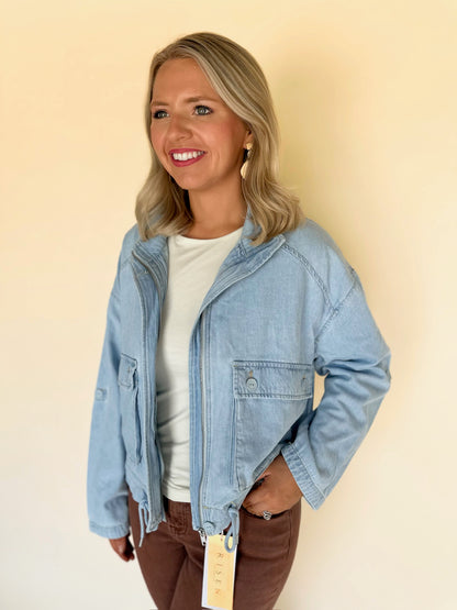 Briya Oversized Cargo Jacket
