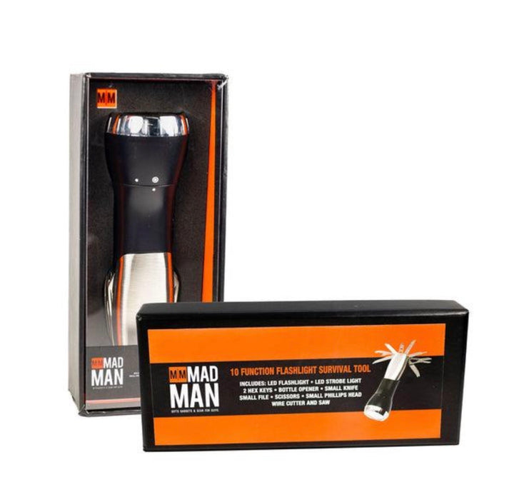 10 Function Flashlight Survival Tool
