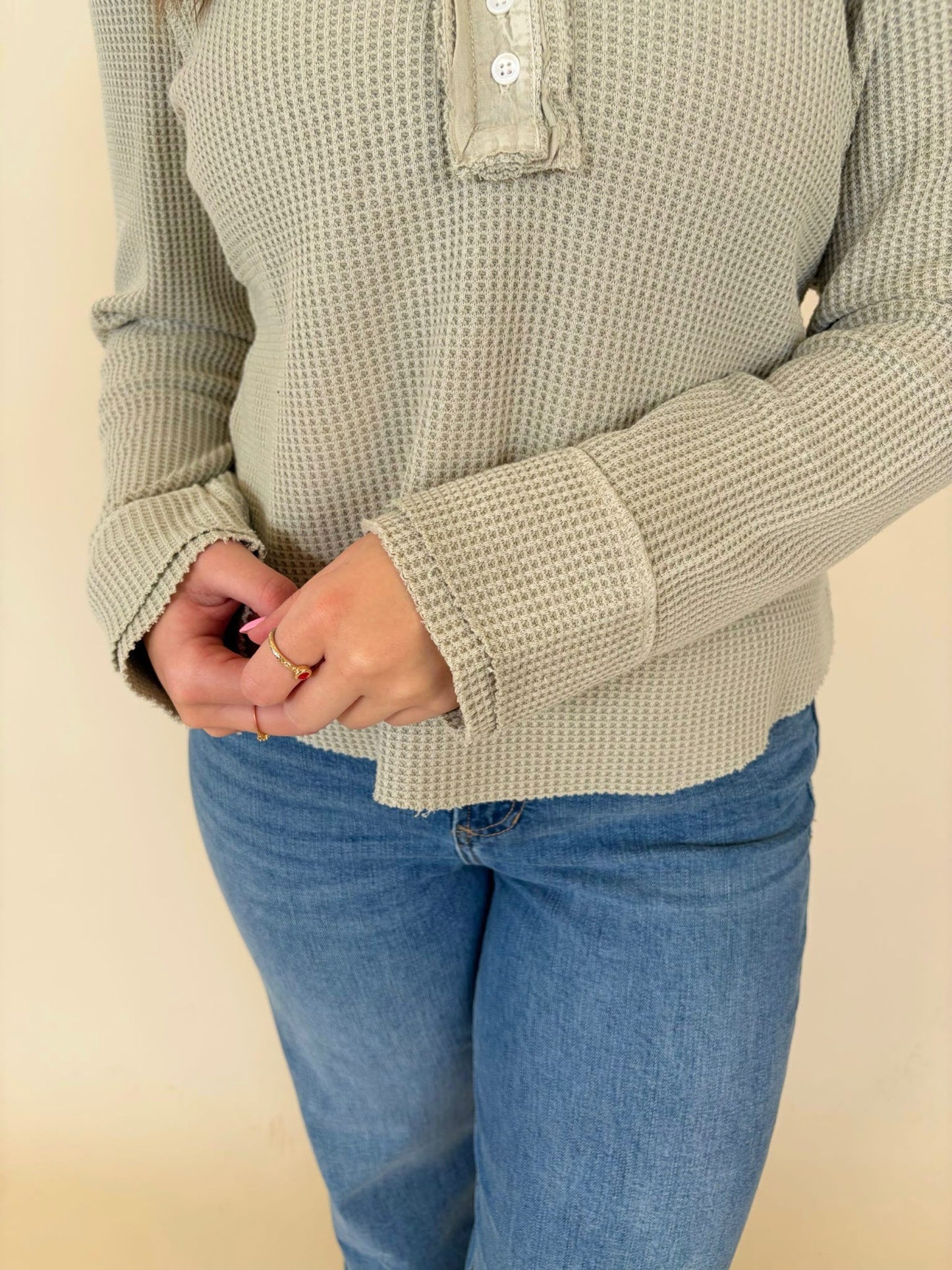 Dear John Luna Thermal Top