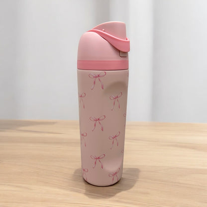 Pink Coquette Bow Tumbler