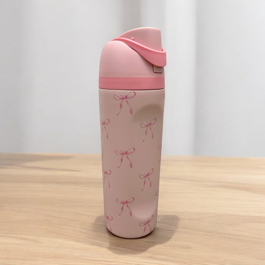 Pink Coquette Bow Tumbler