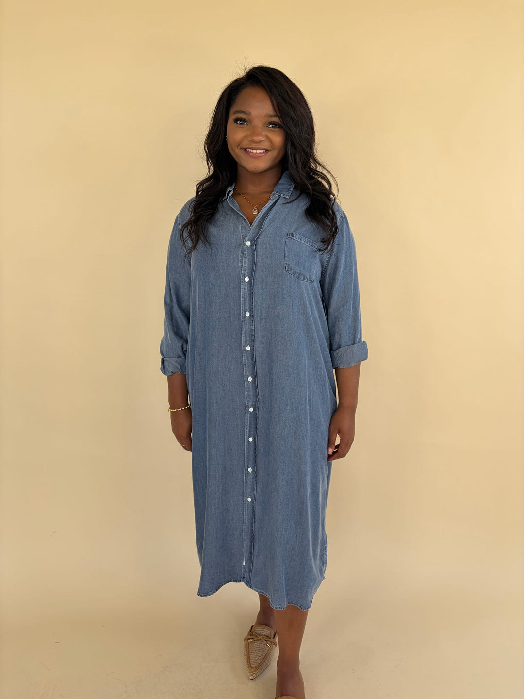 Dear John Galina Shirt Dress