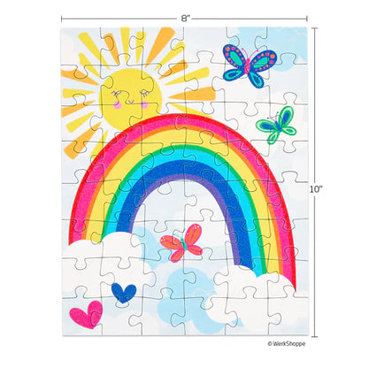Sunny Rainbow 48 Piece Puzzle Snax