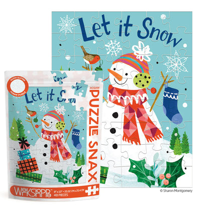 Let It Snow 48 Piece Puzzle Snax