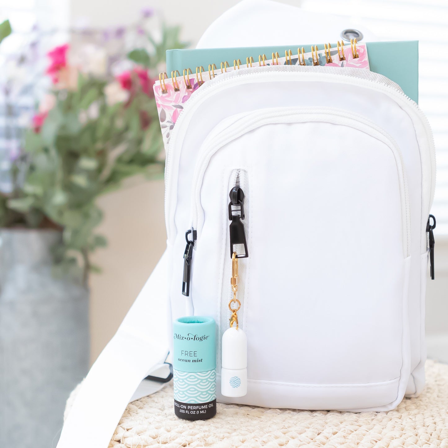 Mini Roll On Perfume Keychain