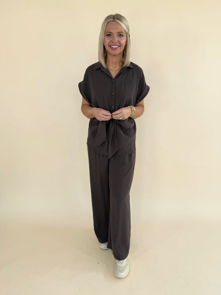 The Farrah Tie-Front Set