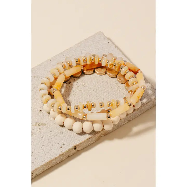 Mixed Beaded Bracelet Set