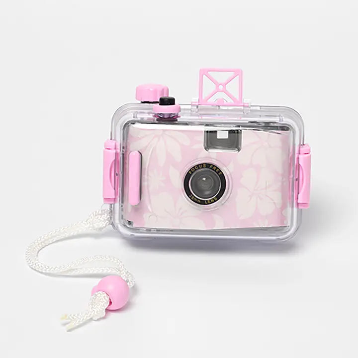 Underwater Camera Pink Floral