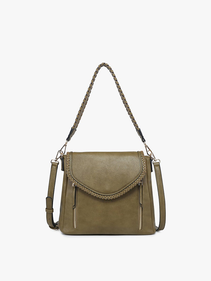 Lorelei Whipstitch Trim Crossbody