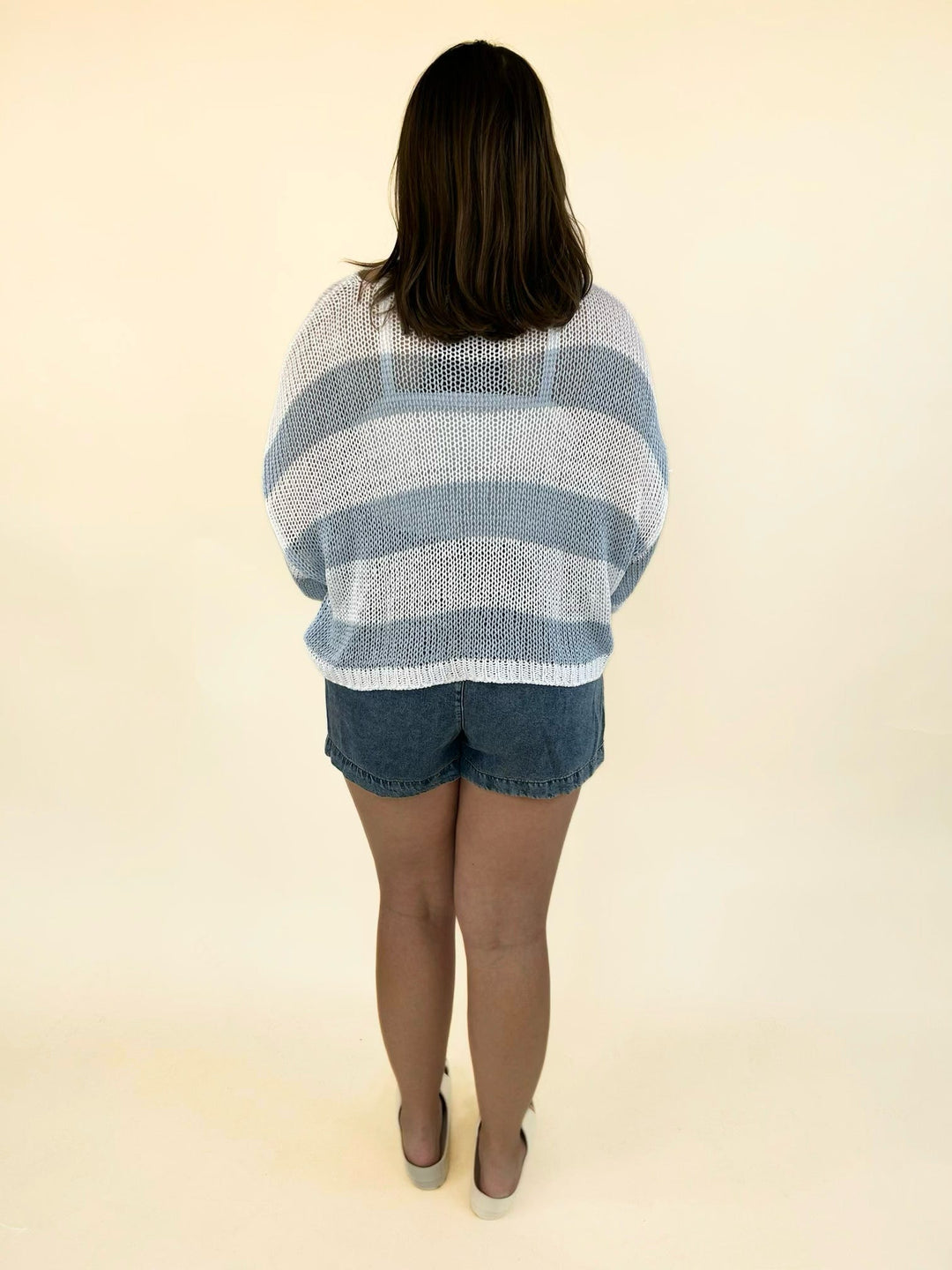 Back view of a women&