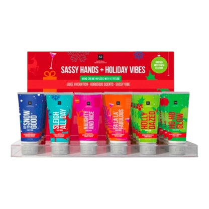 Sassy Holiday Mini Hand Crème  Display Prepack