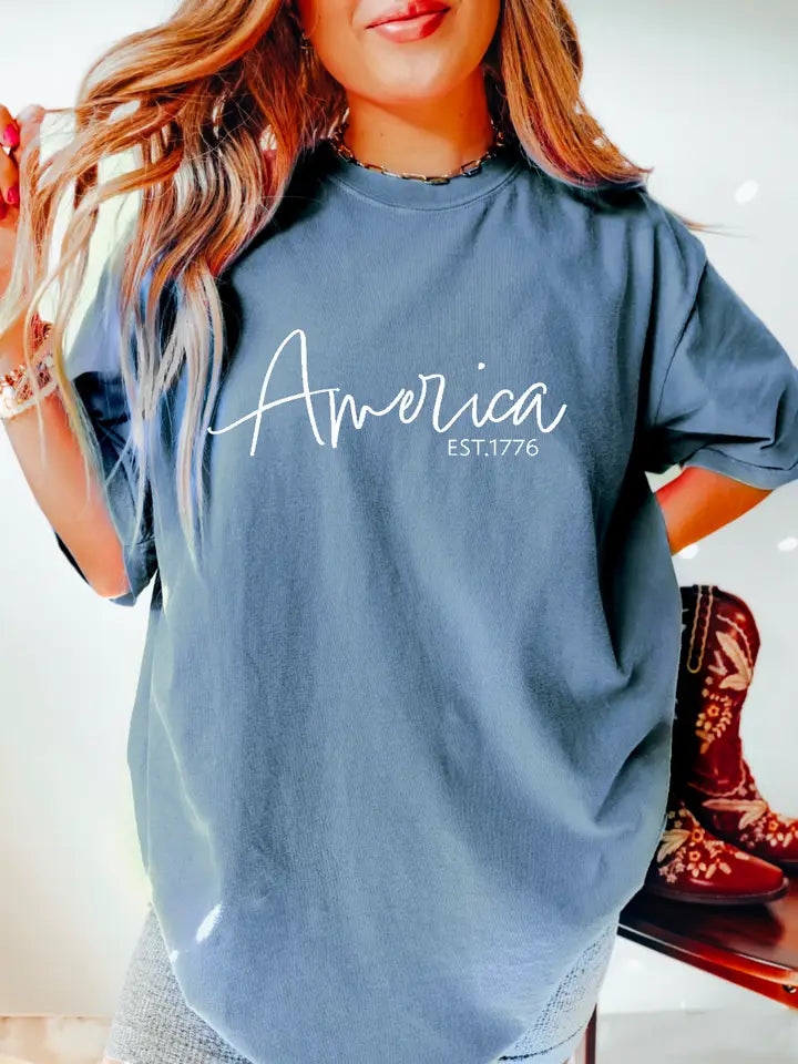 America Est 1776 Tee