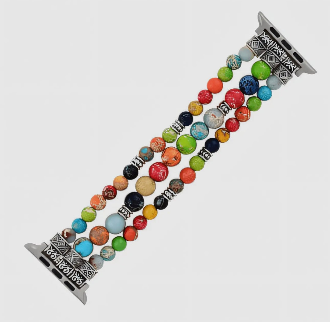 Beaded Stretch Apple Watch Bracelet