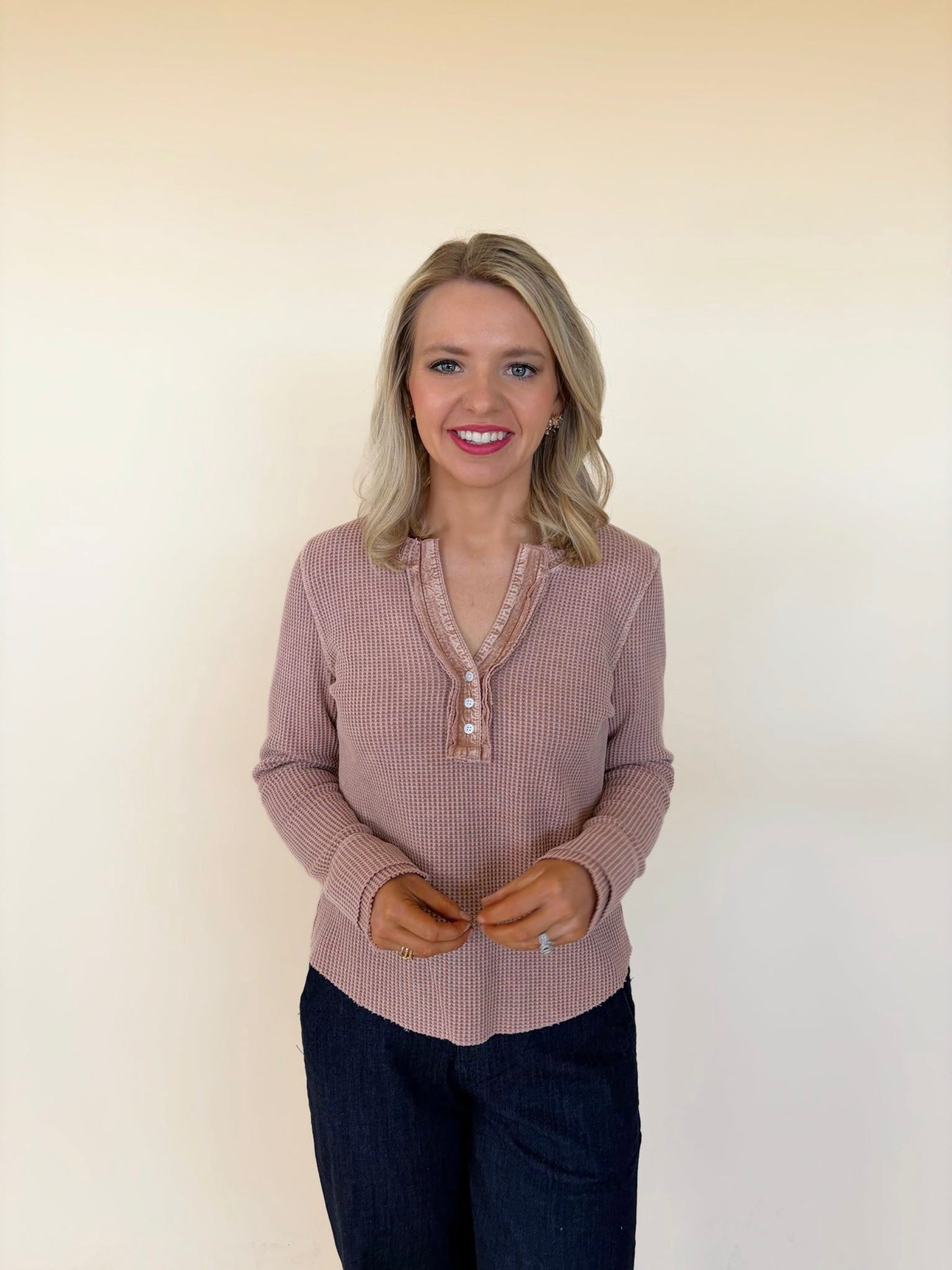 Dear John Luna Thermal Top