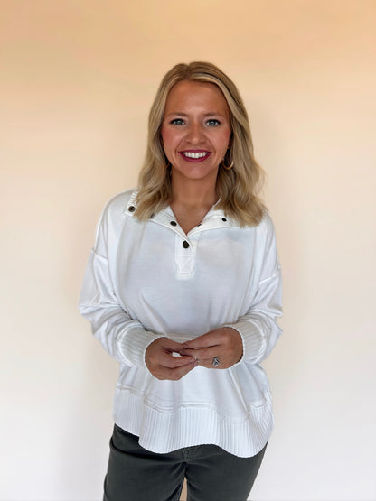 Jayleen Pouch Pocket Sweatshirt
