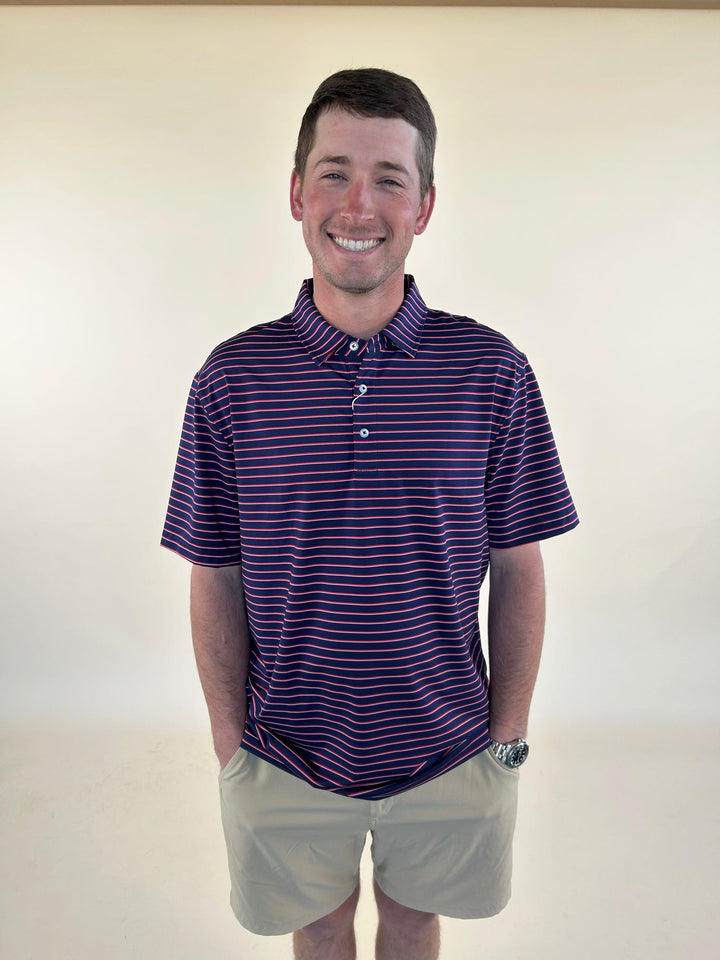 Men’s Performance Stripe Polo