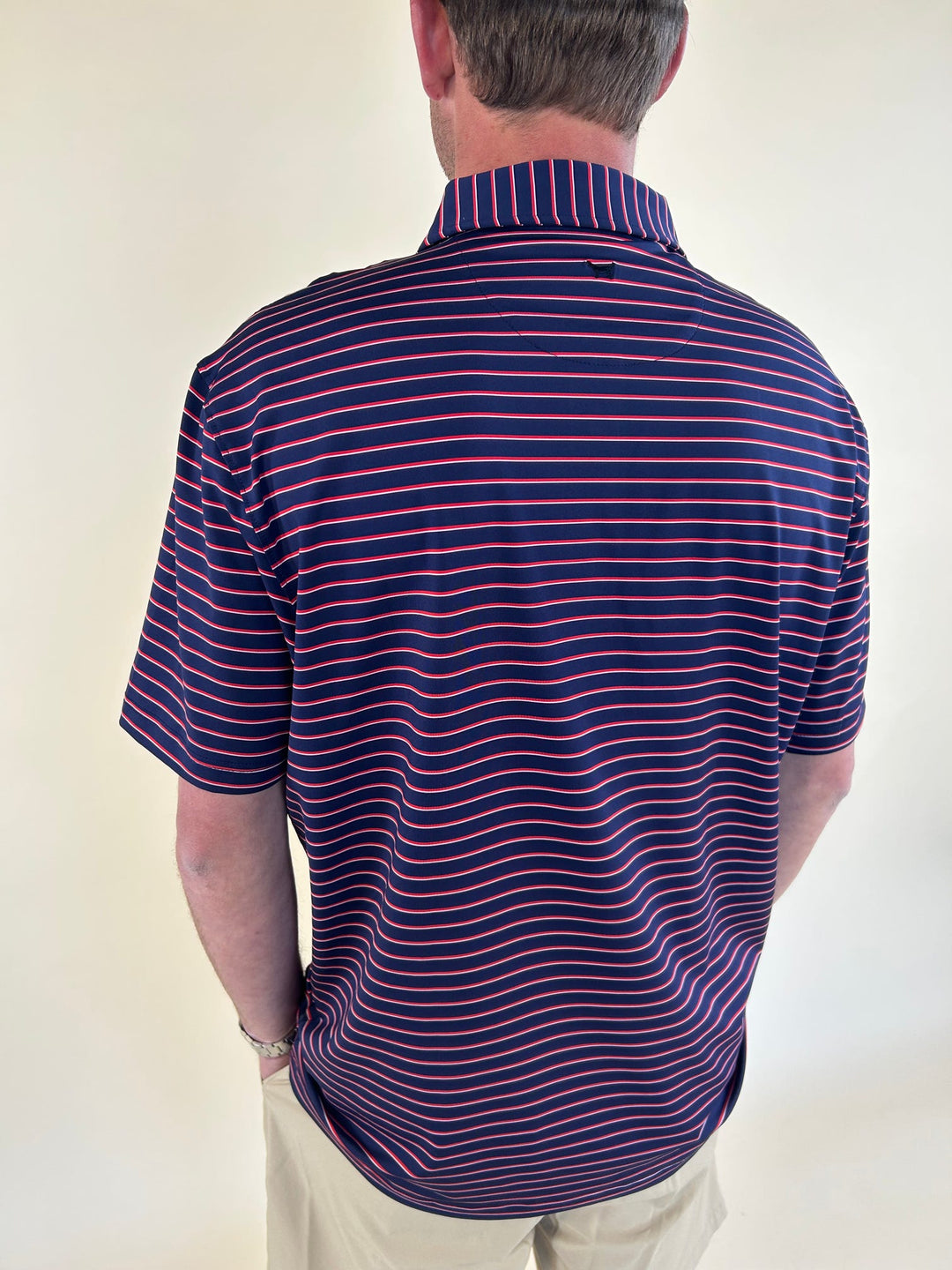 Men’s Performance Stripe Polo