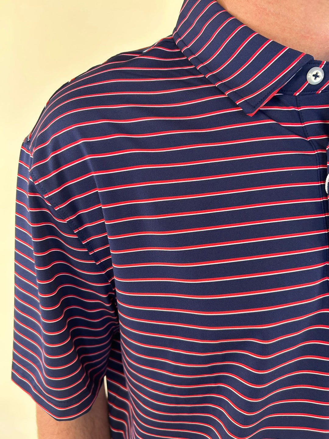 Men’s Performance Stripe Polo
