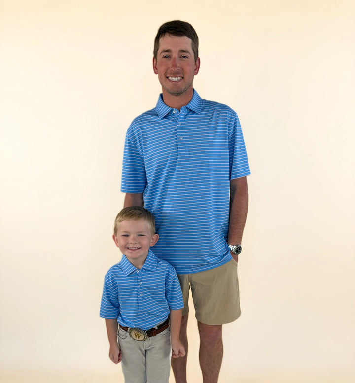 Men’s Performance Stripe Polo