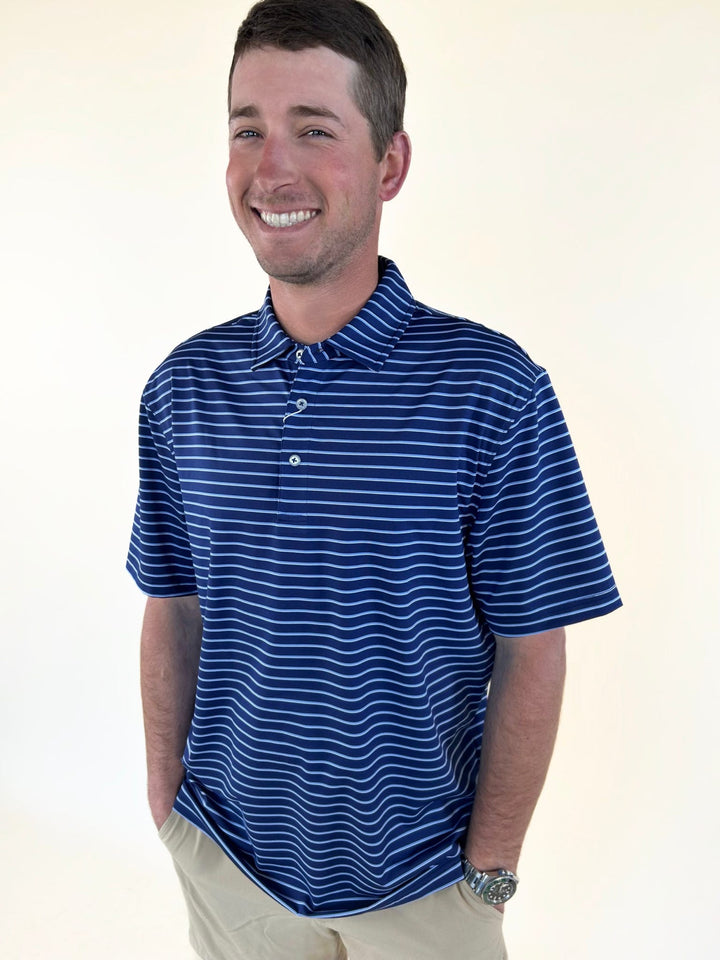 Men’s Performance Stripe Polo