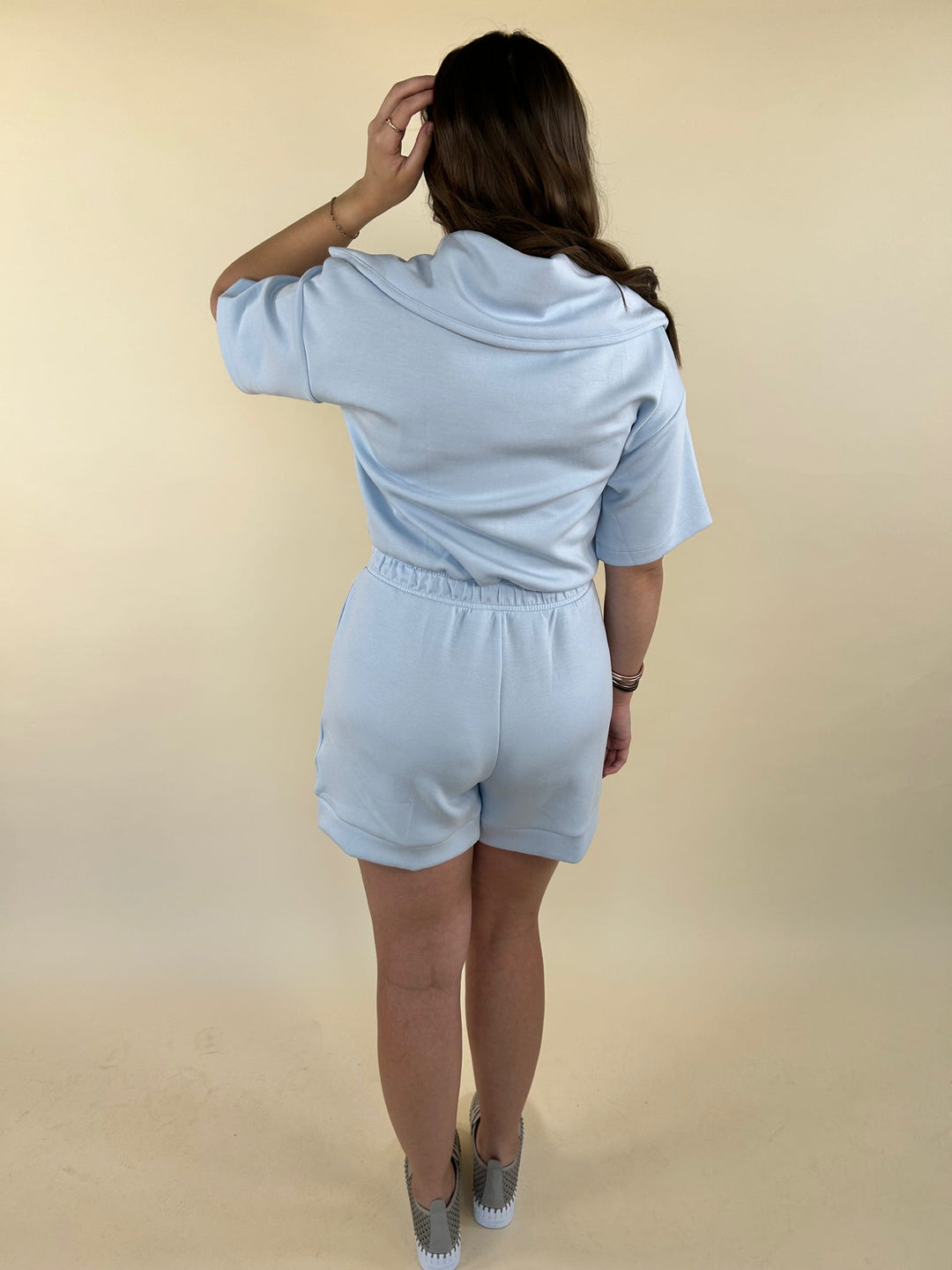 Zandra Full-Zip Romper