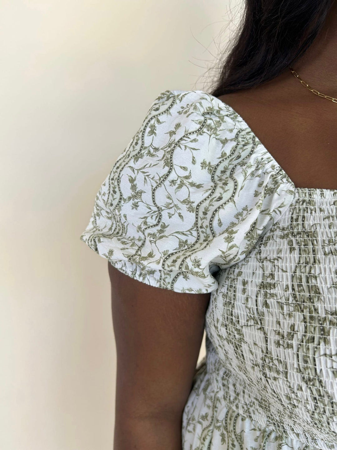 Yara Floral Smocked Dress