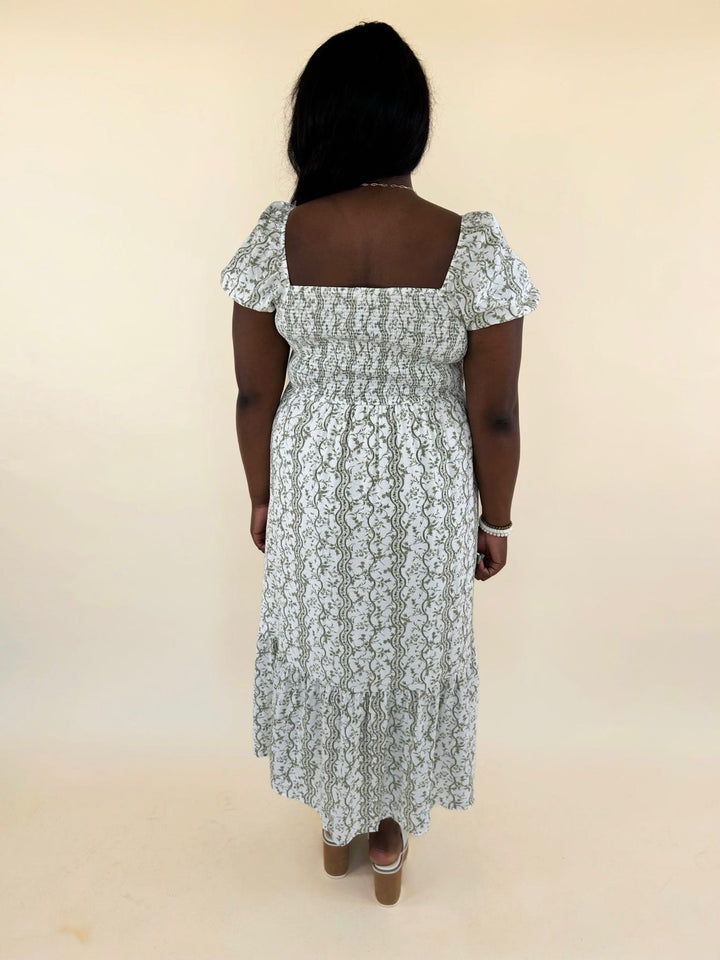 Yara Floral Smocked Dress