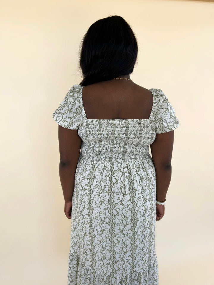 Yara Floral Smocked Dress