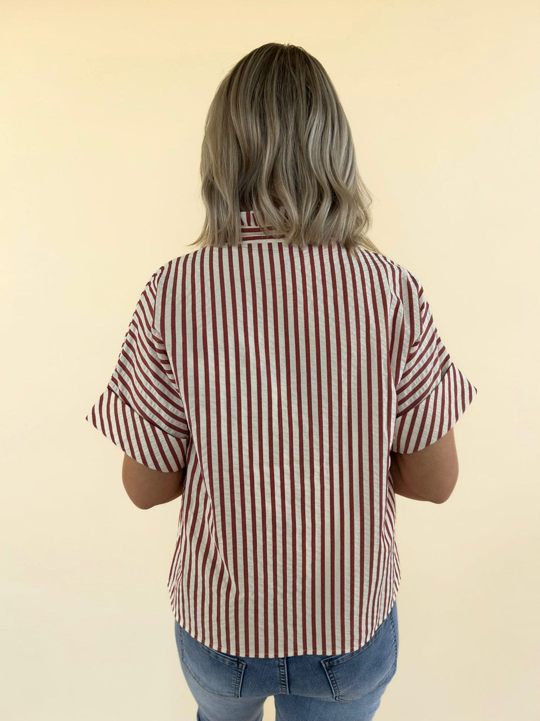 Lucia Striped Top