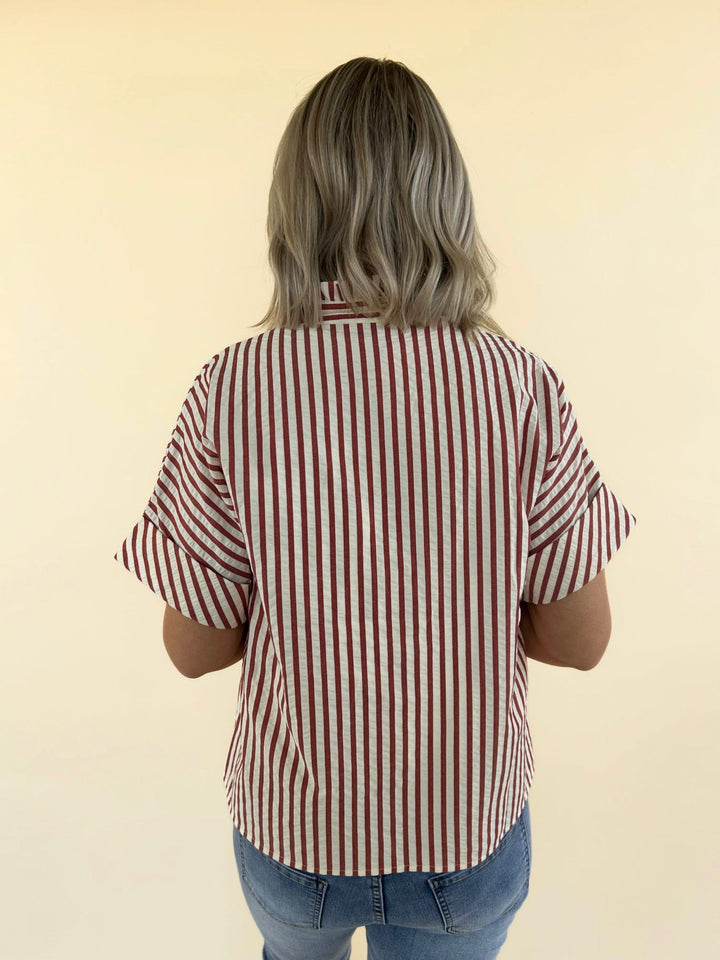 Lucia Striped Top