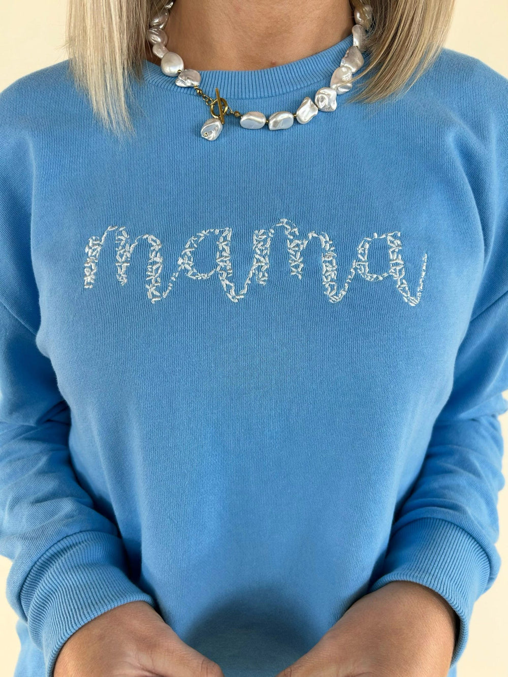 Mama Sweatshirt Palace/White