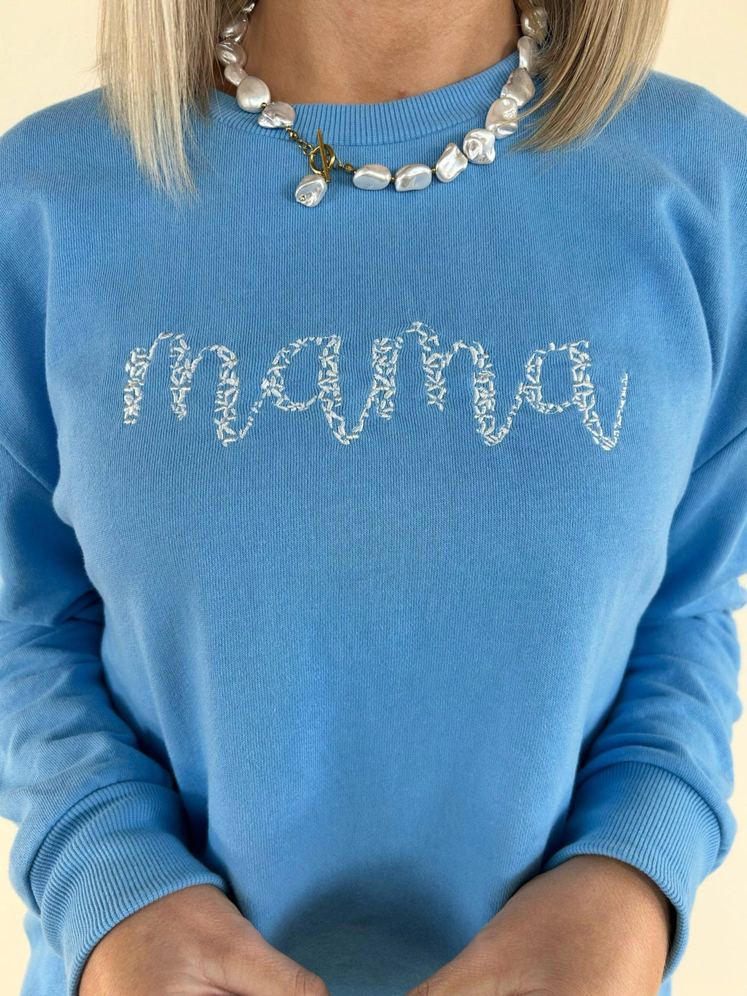 Mama Sweatshirt Palace/White