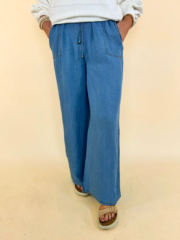 Khloe Chambray Pant