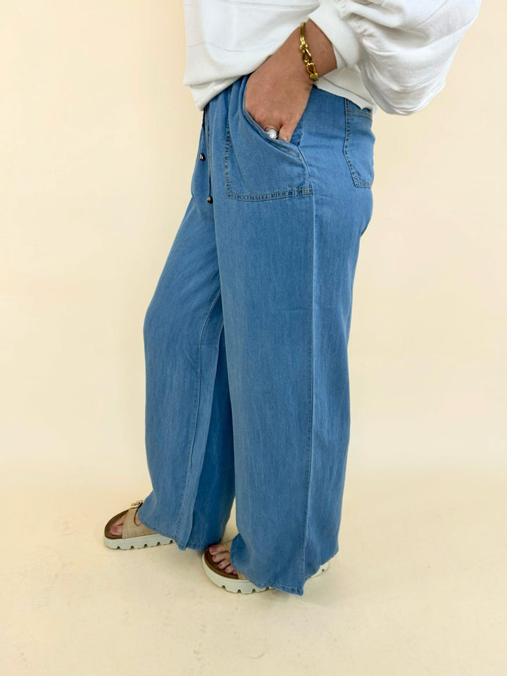 Khloe Chambray Pant