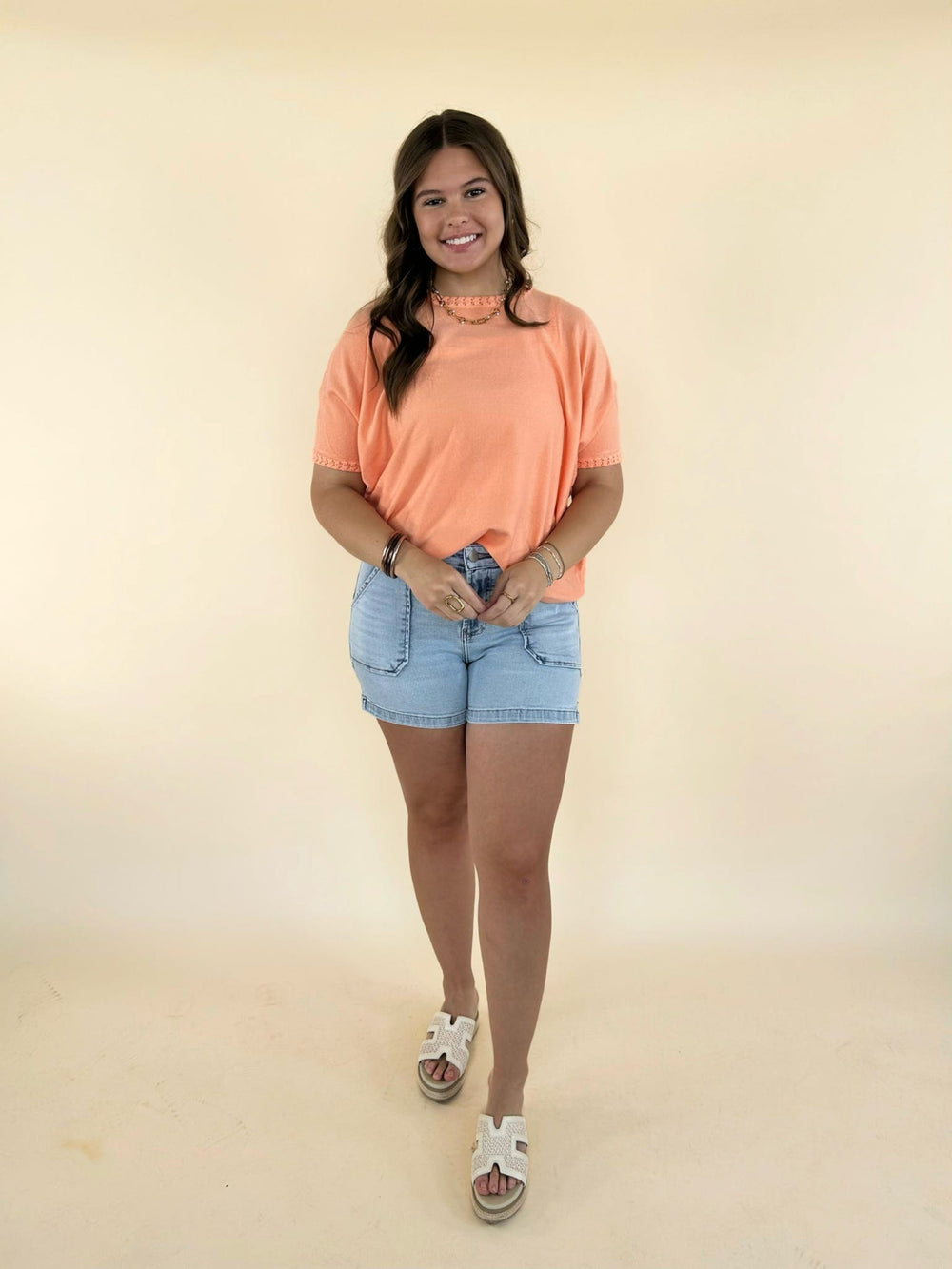 Zayla Lightweight Heavenly-Luxe Short Sleeve Sweater