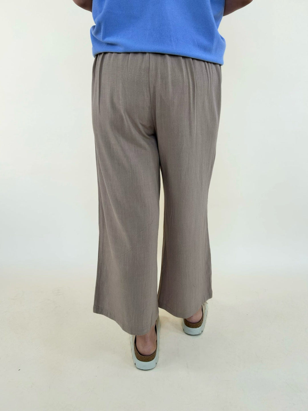Elin Linen Crop Pant