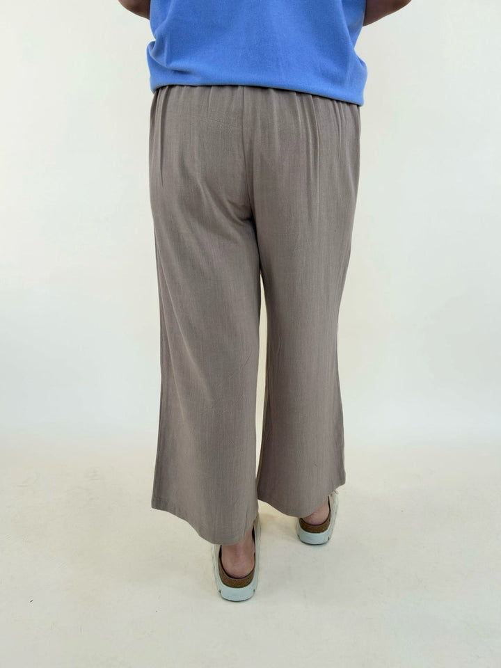 Elin Linen Crop Pant