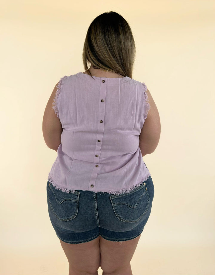 Sloane Button Back Tank