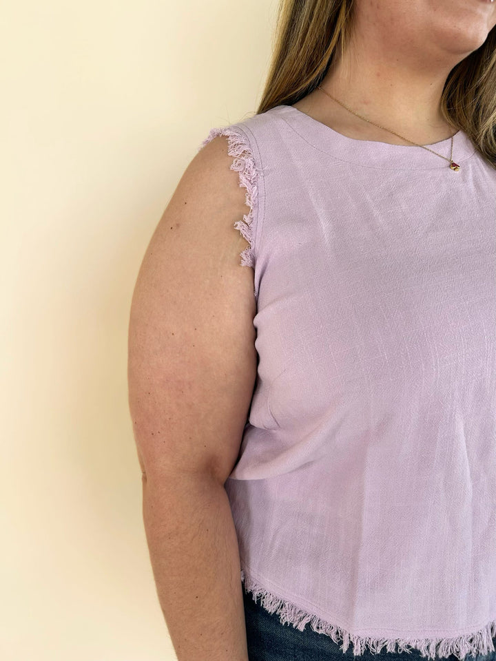 Sloane Button Back Tank