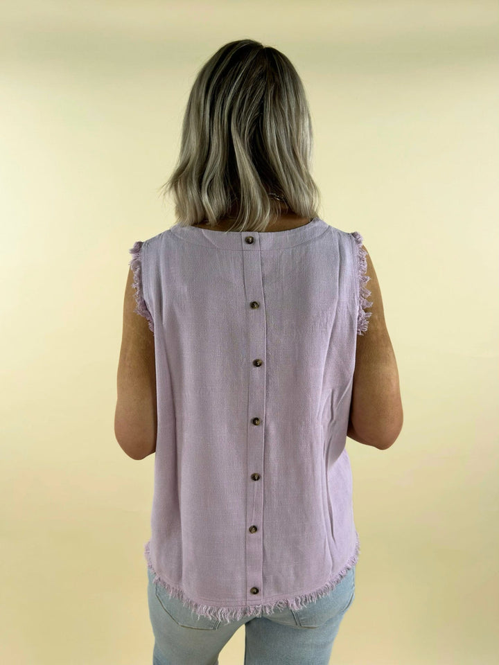 Sloane Button Back Tank