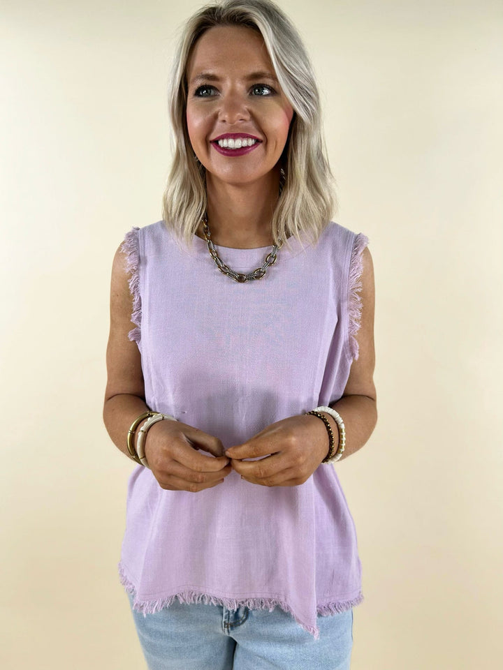 Sloane Button Back Tank